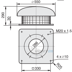 Rosenberg DH 310 L-6 D - описание, технические характеристики, графики